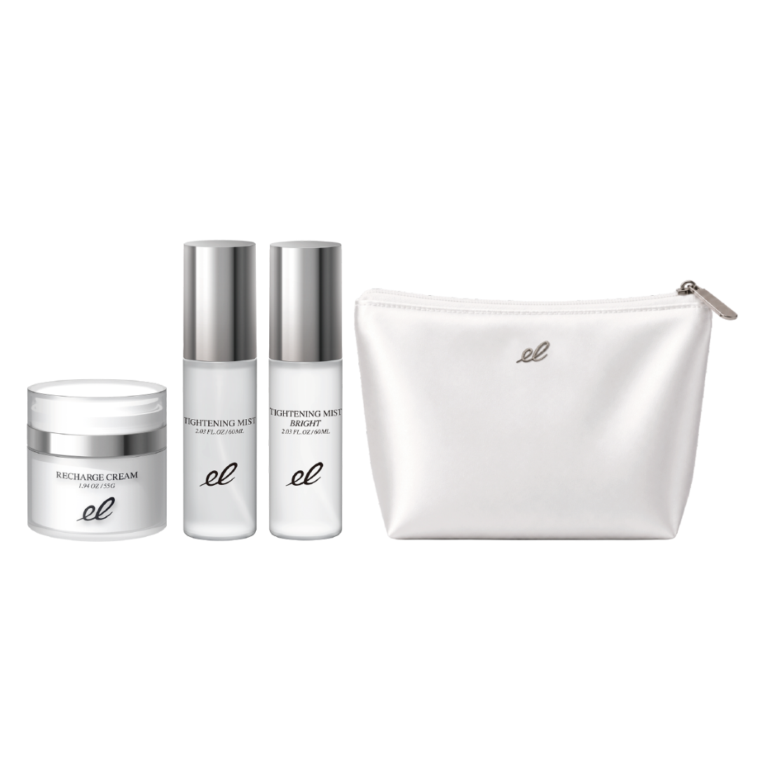 ELECTRON COSMETICS 【Cセット】リチャージクリーム＆タイトニングミスト（60ml）＆タイトニングミスト ブライト（60ml）