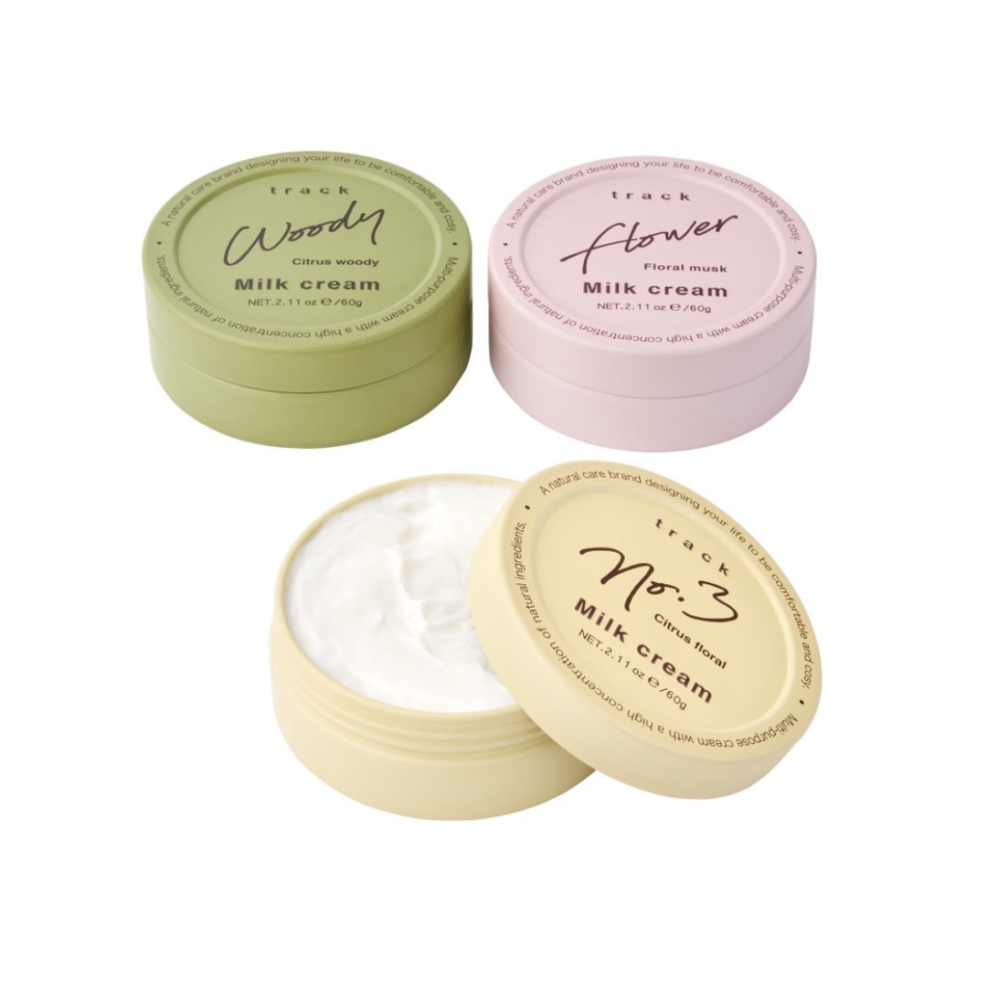 【9/20新発売】track トラック Milkクリーム　60g