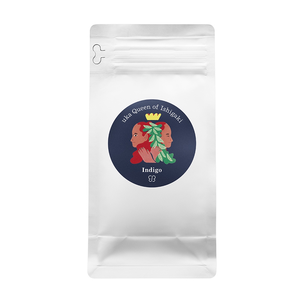 uka　クイーンオブ石垣 インディゴ 110g